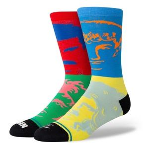 STANCE x Queen Hot Space Mens Crew Socks Sz Large NWT SOLD OUT